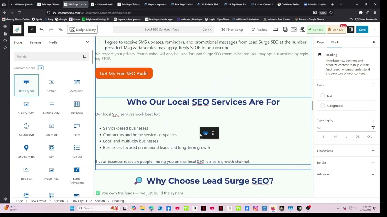 This Is How I Rebuild Local SEO Services Pages to Scale