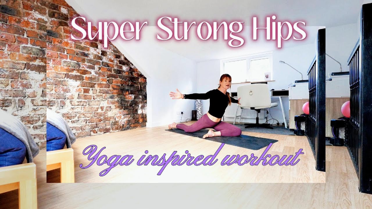 Hip Strength Yoga | Build Power & Stability (No Equipment Needed)