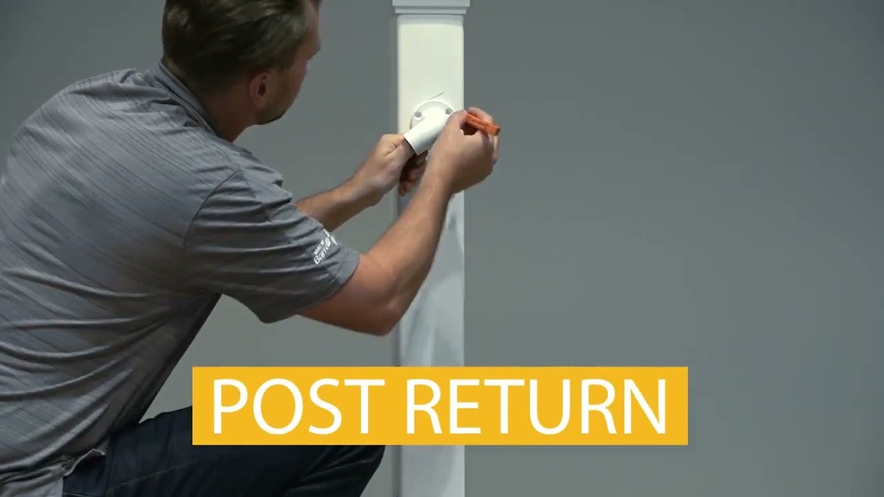 How to Install Barrette Outdoor Living ADA Vinyl Hand Rail