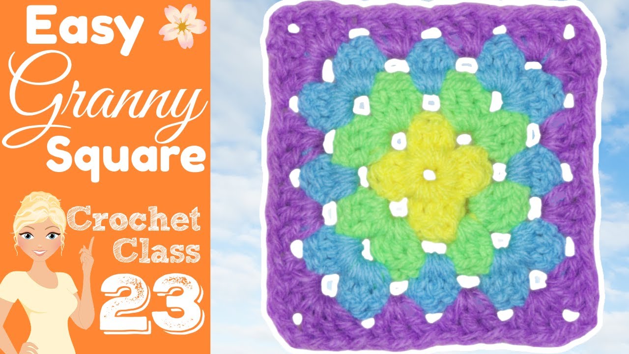 Самый простой учебник по изменению цвета Granny Square!