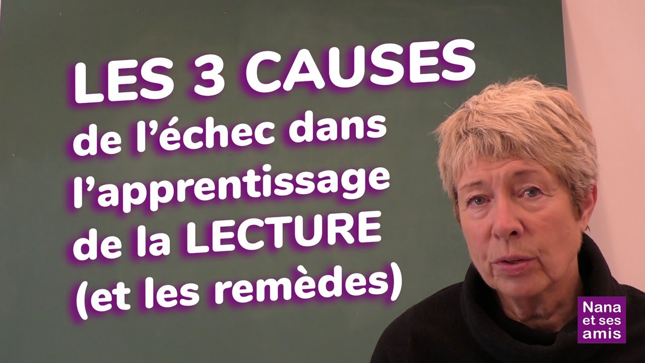 Les 3 causes de l'échec dans l'apprentissage de la lecture