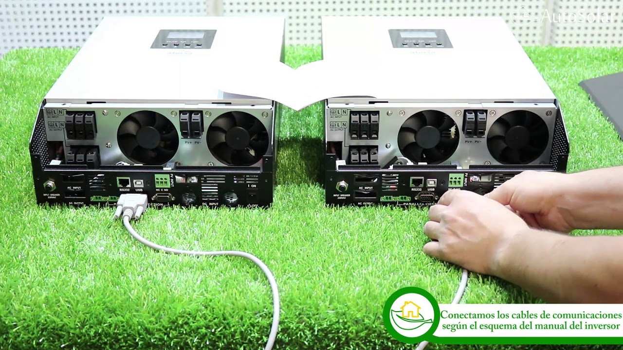Configuración en paralelo del inversor híbrido QUADRO