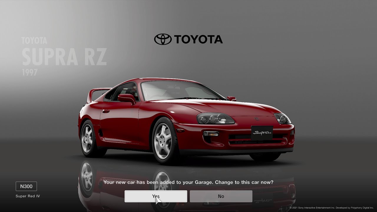 Gran Turismo™SPORT | Toyota Supra RZ | Test Race