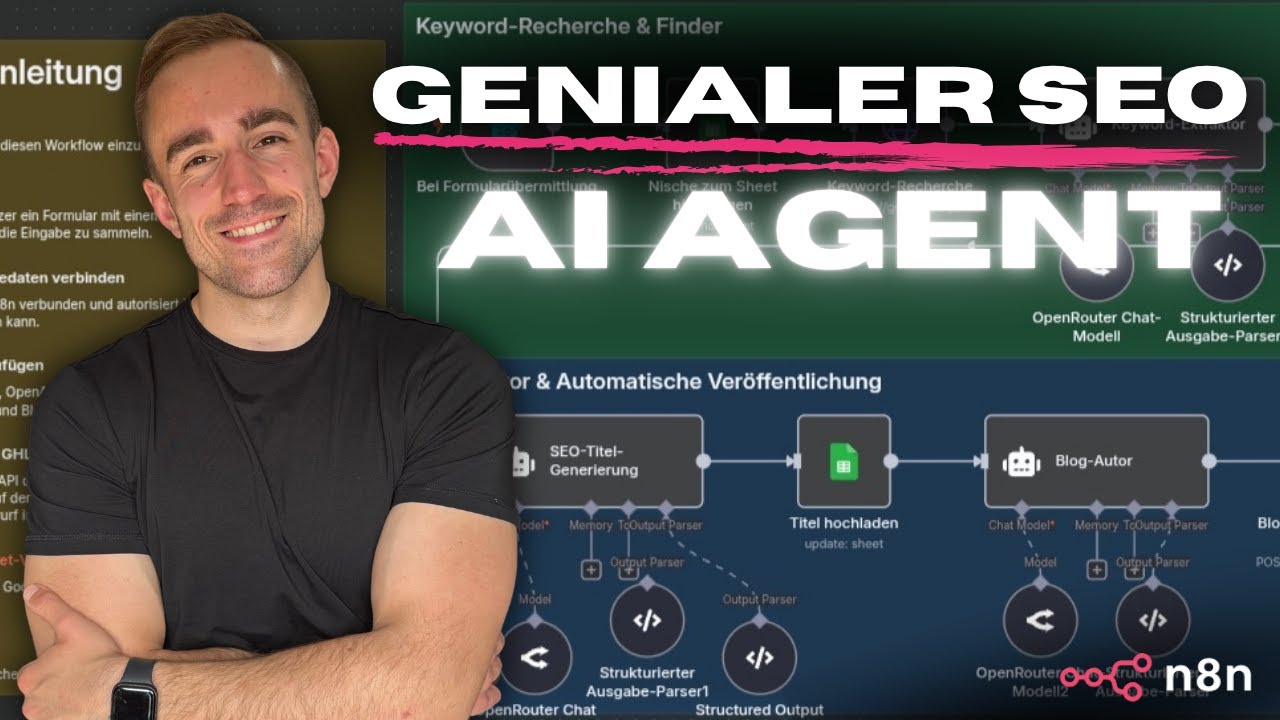 Automatisiertes SEO: Keyword-Recherche, Optimierung & Ver&ouml;ffentlichung mit n8n