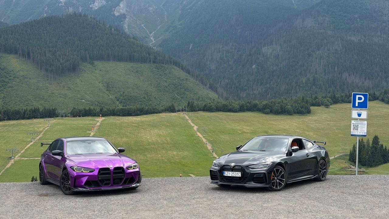 POV Driving through sloviaka and polish moutains in M3 COMP G80