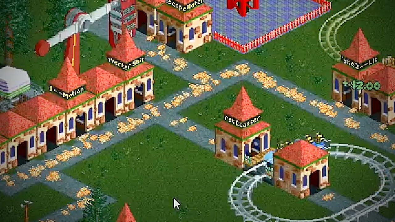Rollercoaster Tycoon Vomit Park