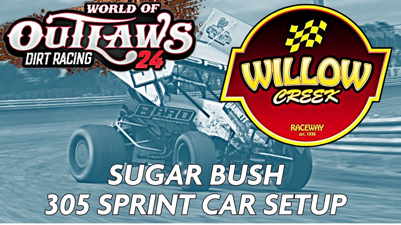 Индивидуальная настройка Willow Creek для спринтерских гонок 305 World of Outlaws на грунтовых тр...