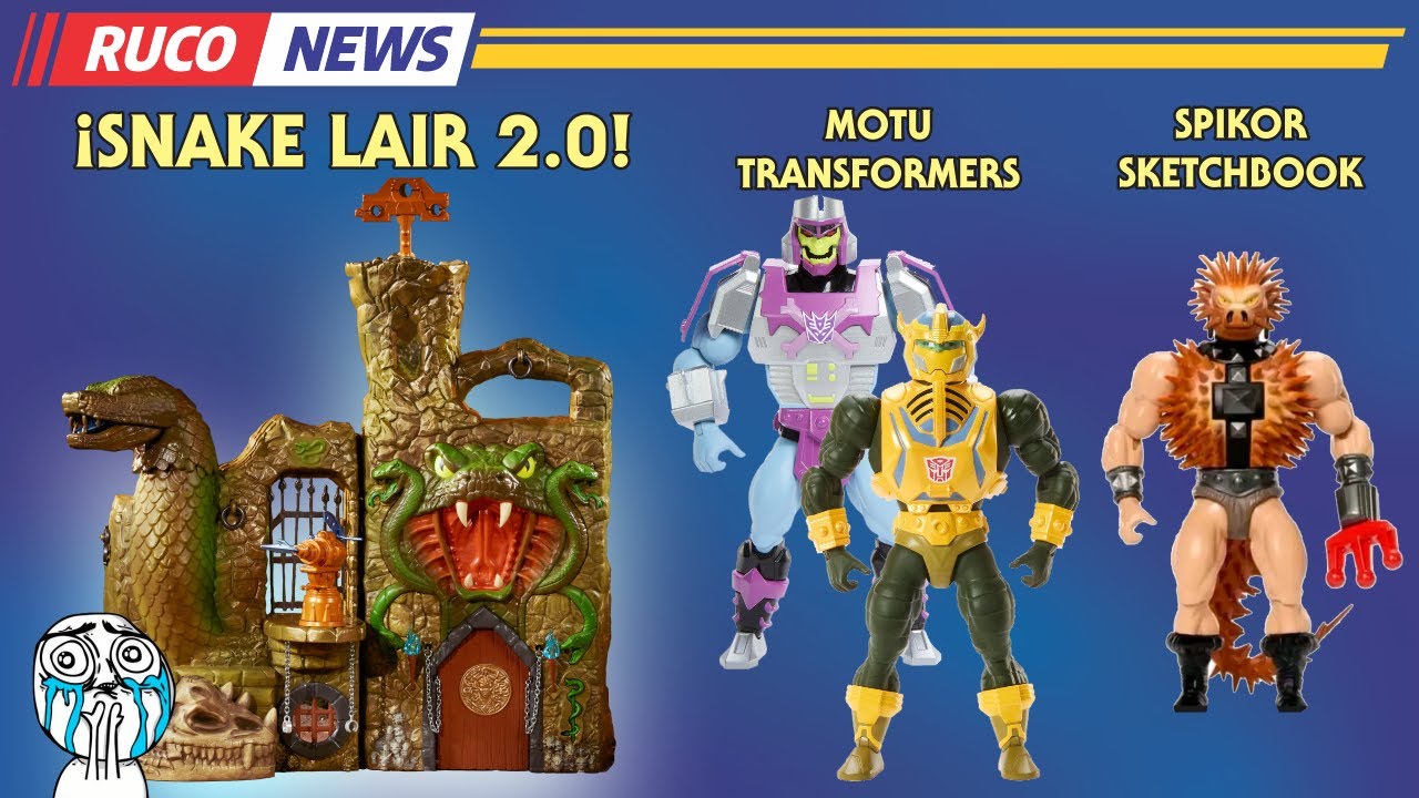 Análisis Snake Lair 2.0 🐍: ¿ahora sí cumple? + MOTU x Transformers 🤖y Spikor 