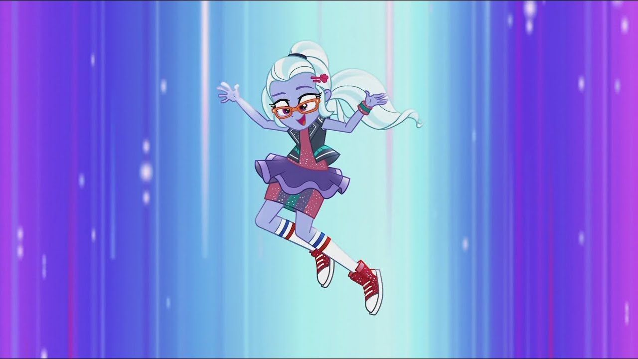 Equestria Girls but only when Sugarcoat is on screen