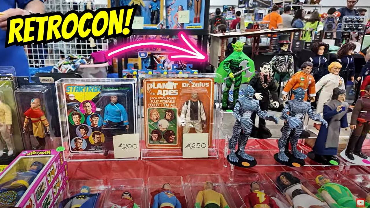 We Ditched the Flea Market for the 2024 RETROCON TOY SHOW!