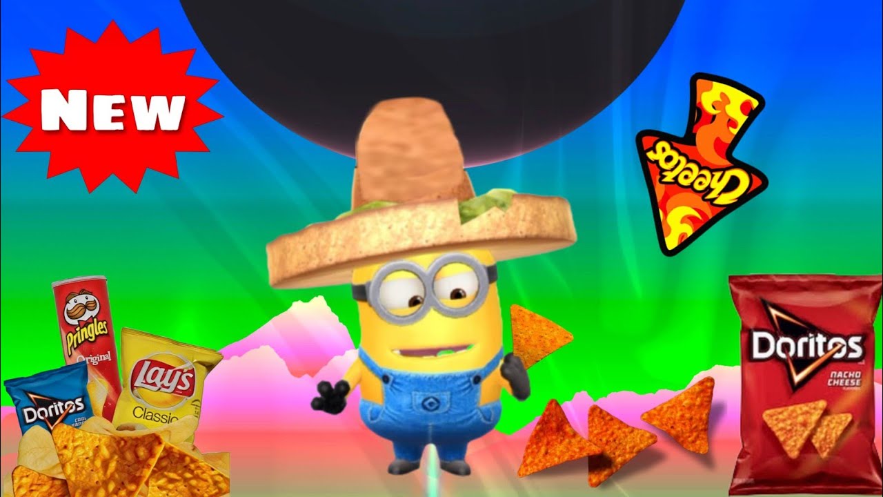 Tortilla Chip Hat🥵 | minions funny😂😜 clips | S3-EPS - 14