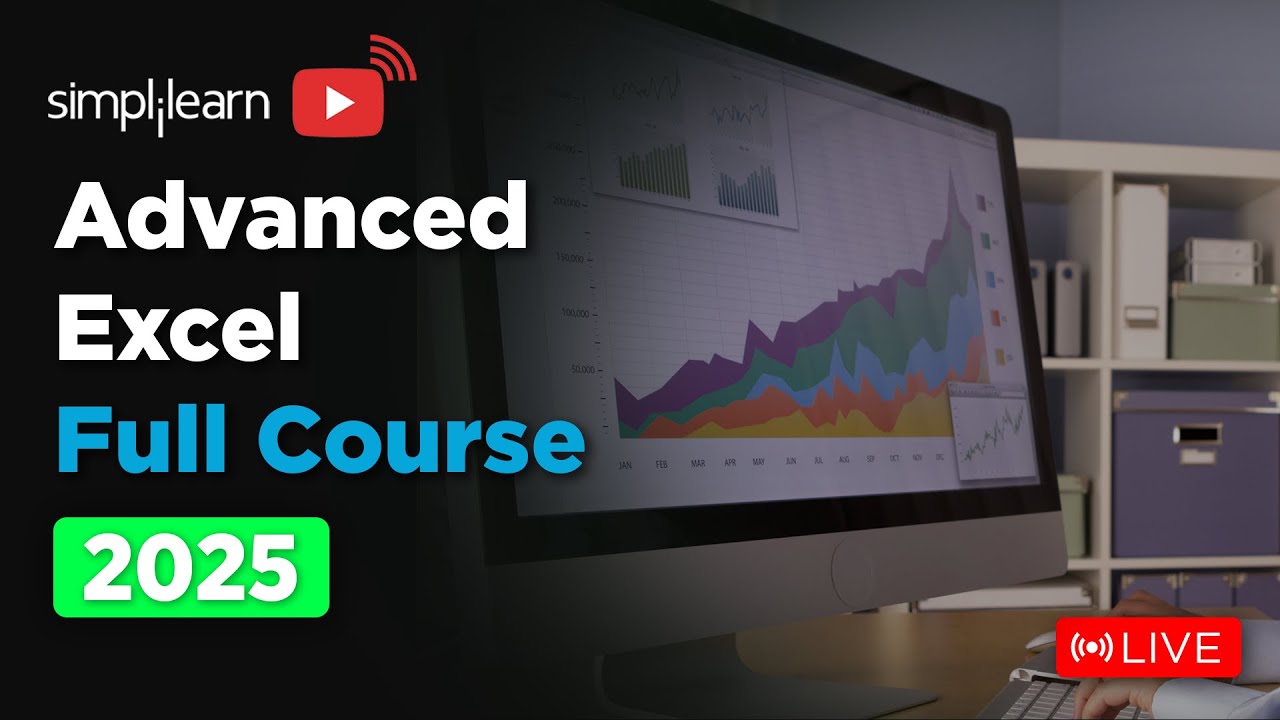 Advanced Excel Full Course 2026 | Advanced Excel Tutorial | Advanced Excel Course | Simplilearn