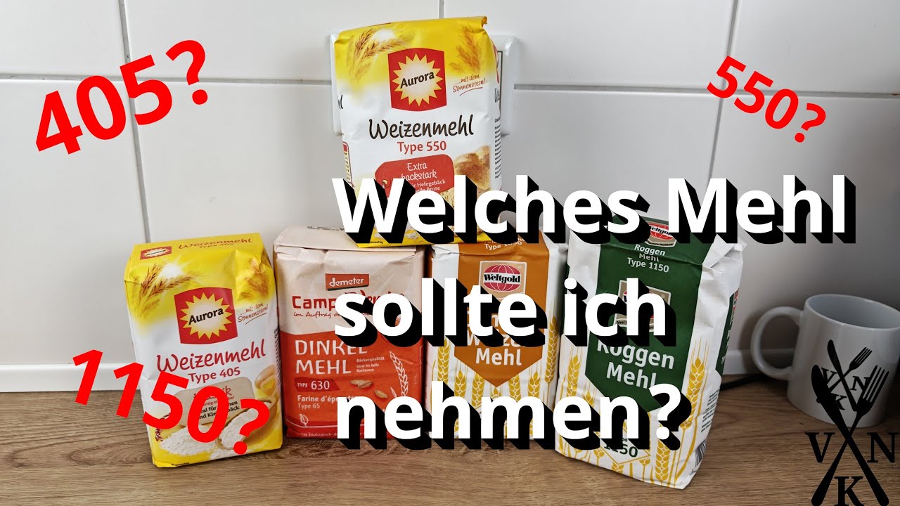 Backen war noch NIE so einfach! Welches Mehl für WAS? Der Mehl-Guide.