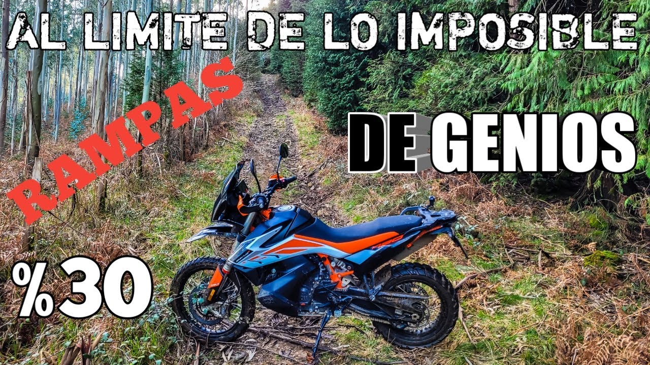 KTM 790 ADVENTURE R‼️De GENIOS⚠️Al LIMITE de una moto TRAIL AVENTURERA