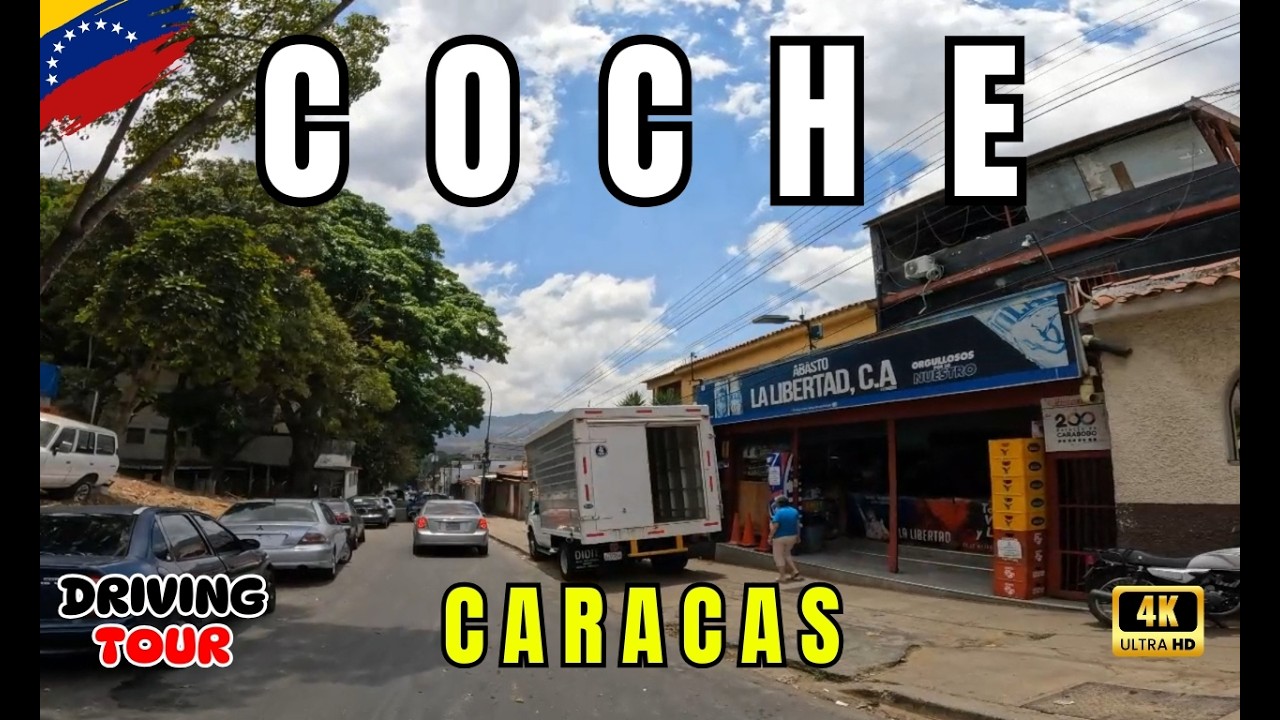 🇻🇪 ASÍ SE VE HOY La Parroquia COCHE Caracas Venezuela | Driving Tour por sus calles y avenidas | 4K