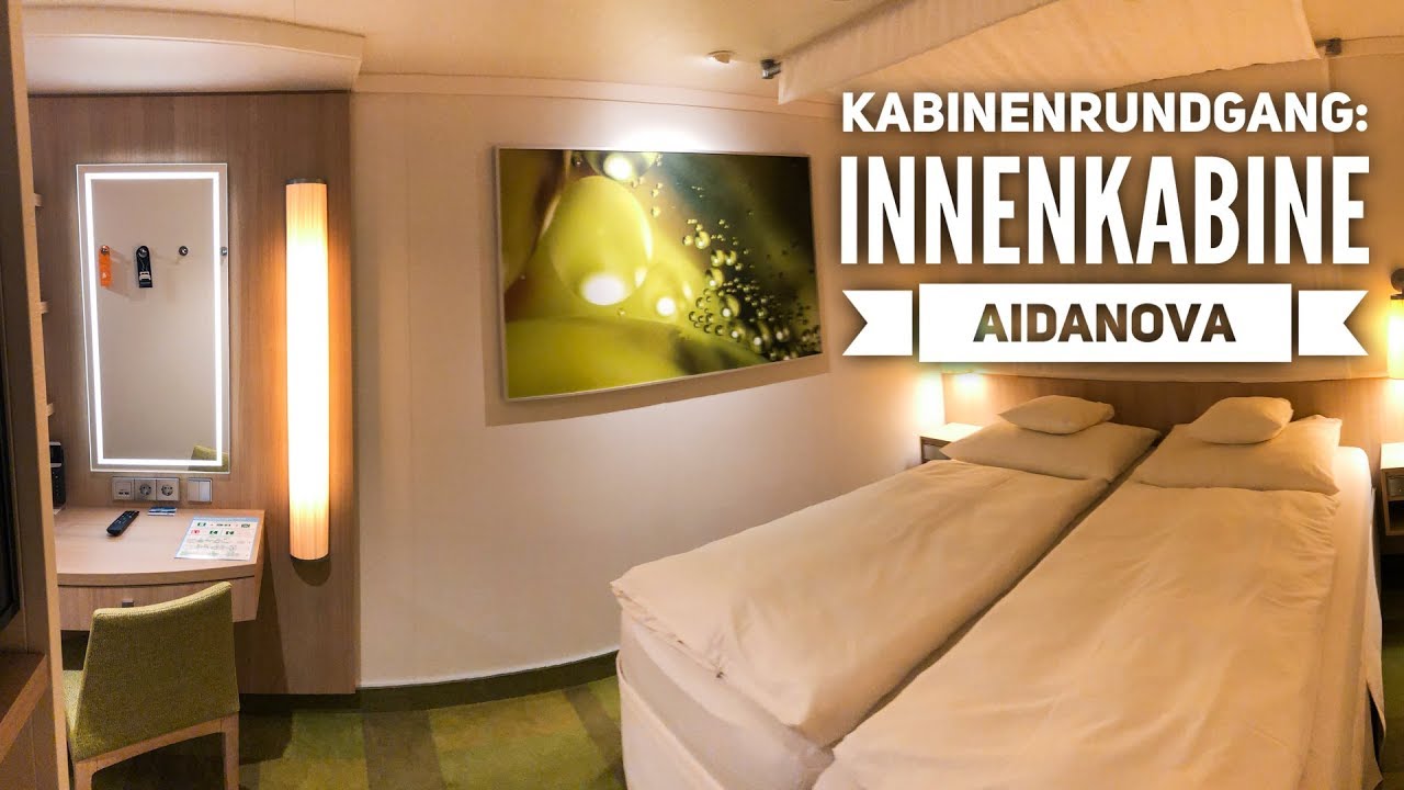 AIDAnova: Innenkabine IC Kabinenrundgang