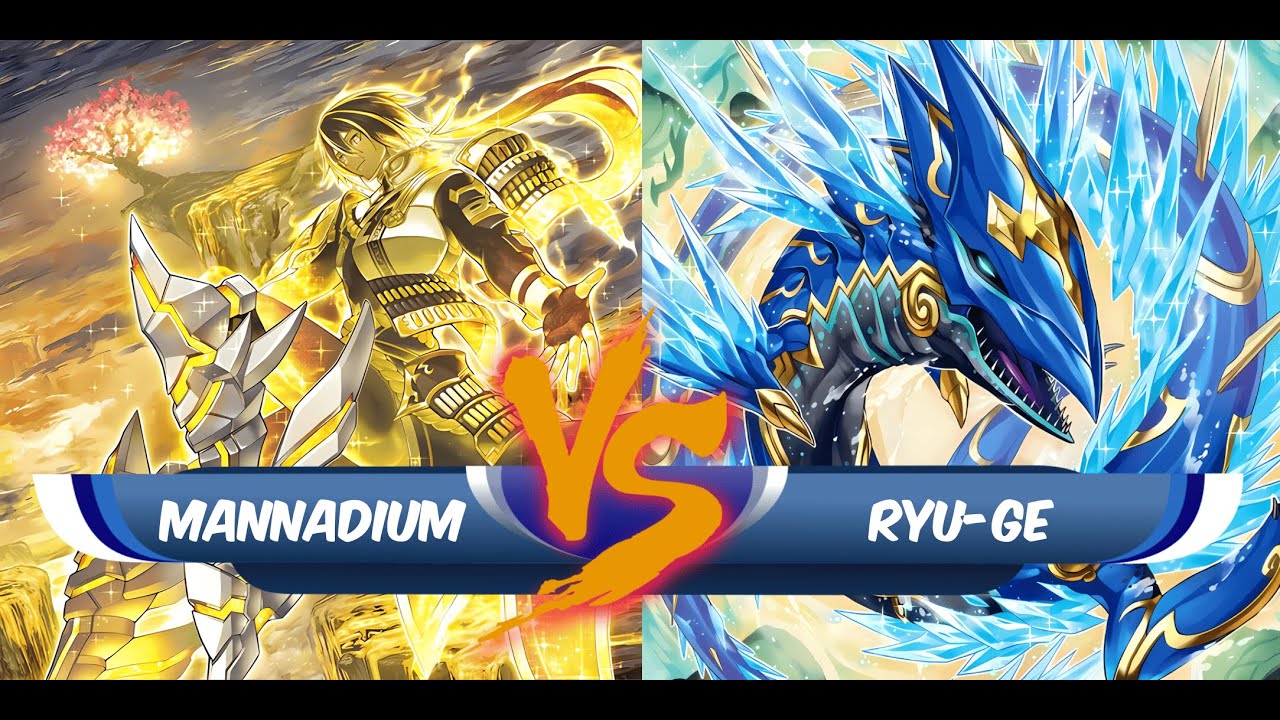 Mannadium Vs Ryu-Ge Dinosaur Yu-Gi-Oh! ROTA Celebration Game 1