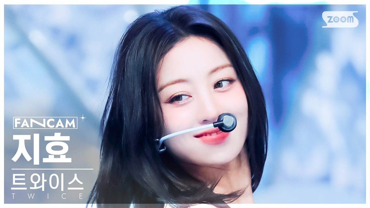 [안방1열 직캠4K] 트와이스 지효 'ONE SPARK' (TWICE JIHYO FanCam) @SBS Inkigayo 240303