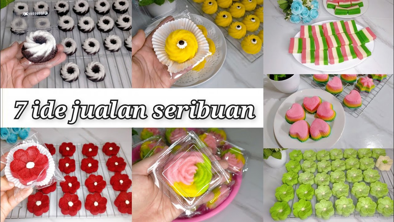 7 ide jualan makanan 1000an || bisa untuk Isian snack box