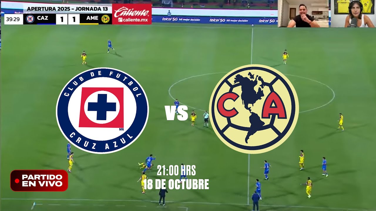 JUEGO COMPLETO: CRUZ AZUL X AM&Eacute;RICA | J13 LIGA MX AP25