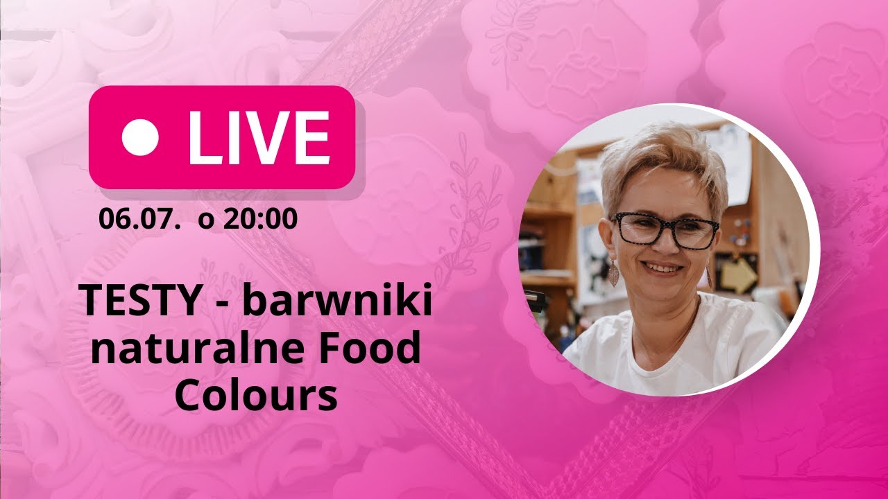 Testy - barwniki naturalne Food Colours