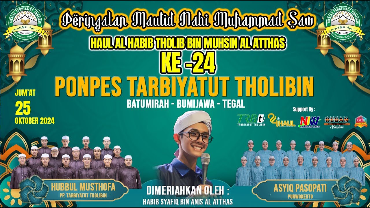 LIVE STREAMING PONPES TARBIYATUT THOLIBIN BERSHOLAWAT|JUM'AT 25 OKTOBER 2024