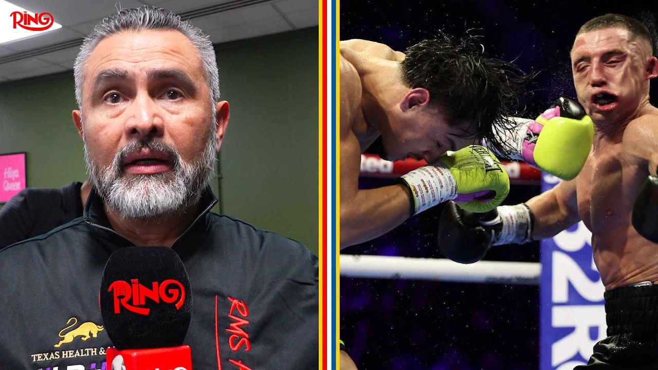 Manny Robles REACTS To DRAMA After Brandon Figueroa KO Win vs Nick Ball