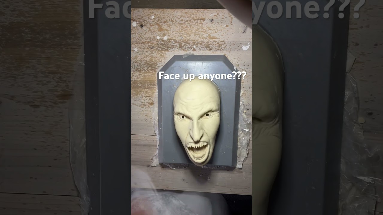 Prepping Valak mask for paint!!