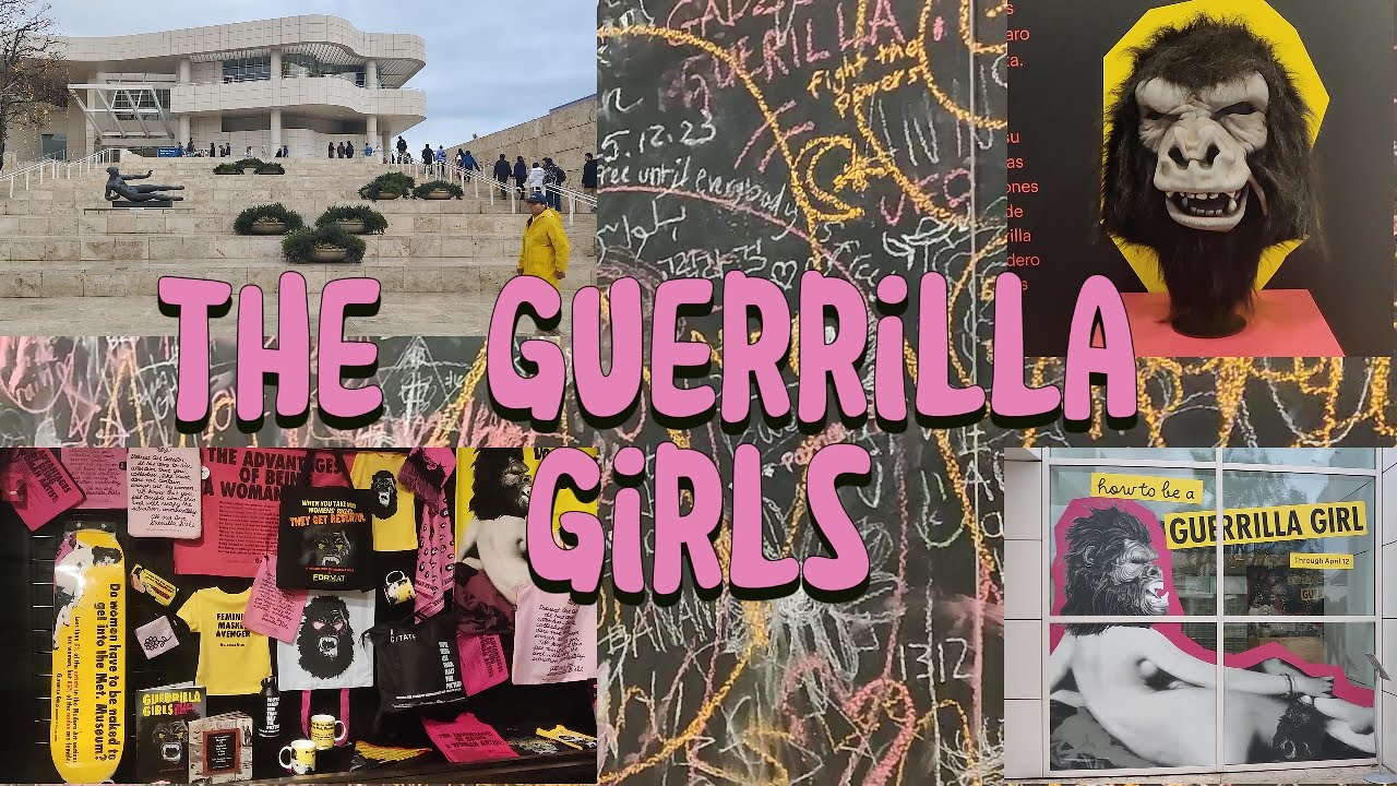 Guerrilla Girls at the Getty Center Part 1 | Art, Activism & Museum Critique #activism #gettymuseum