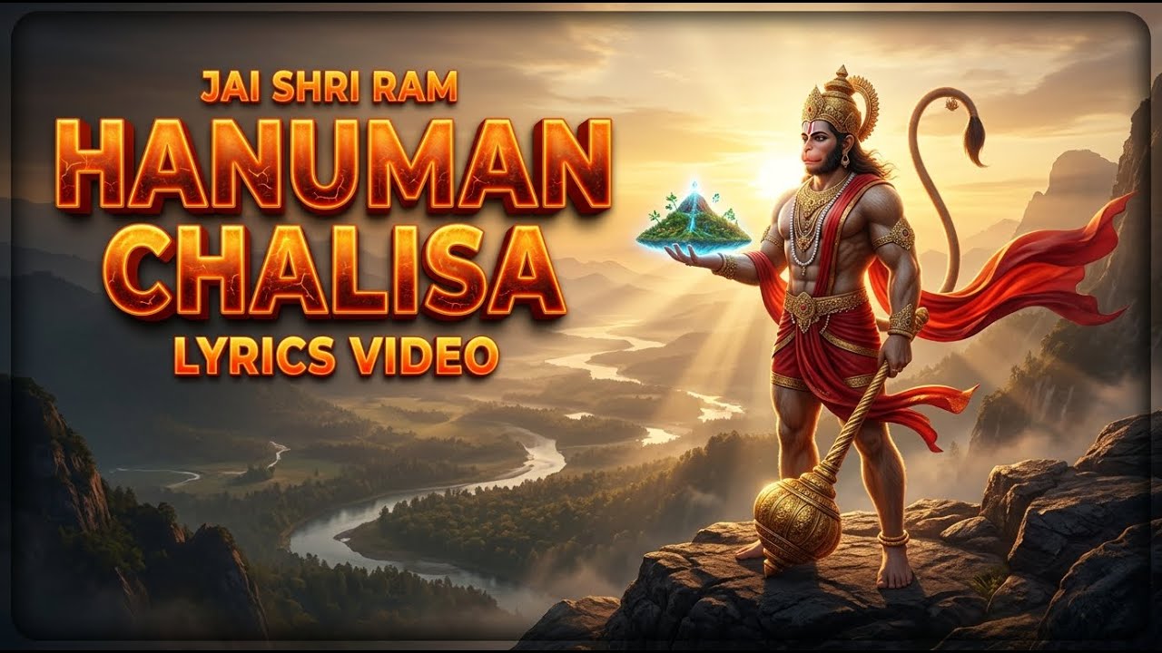Nonstop🔱Shri Hanuman Chalisa | Powerful Chant for Strength, Peace & Protection🔱(Official Video)