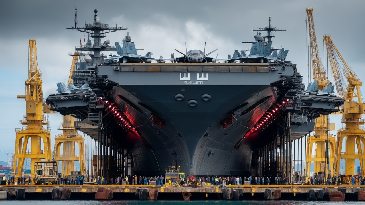 Japan's Billions $ Aircraft Carrier Is Ready To Battle China!