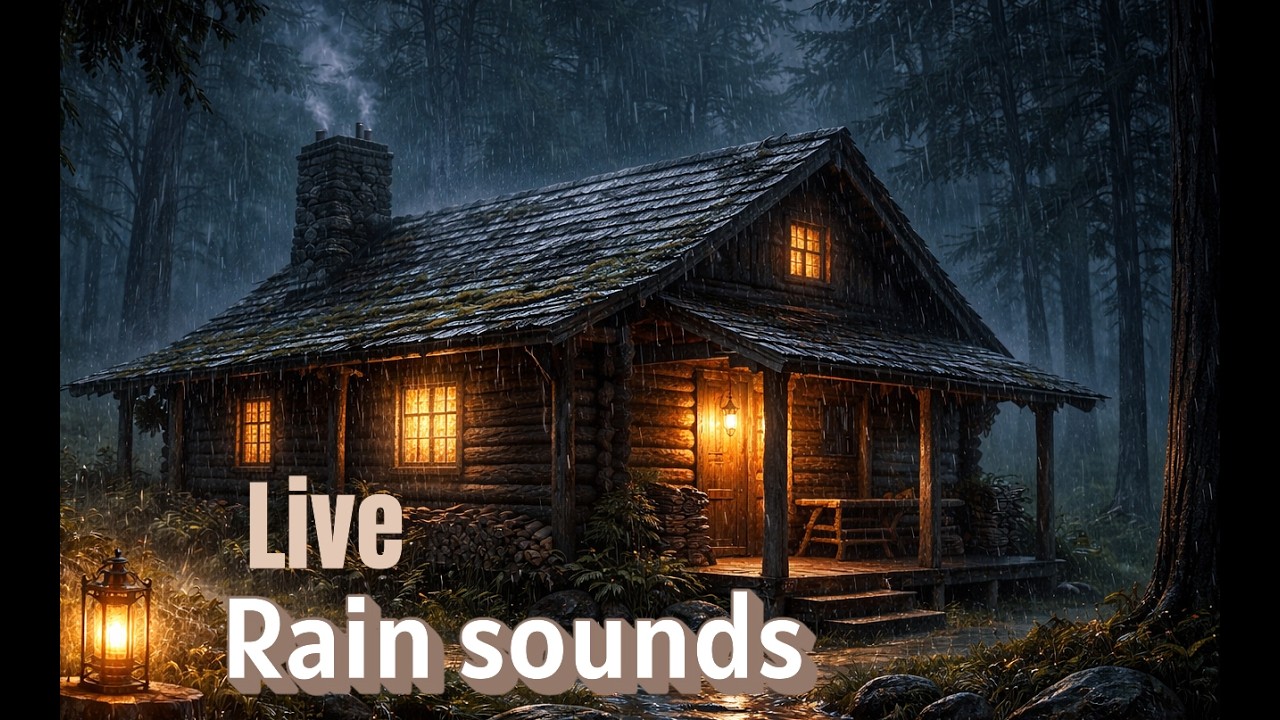 12 Hours of Soothing Rain sounds