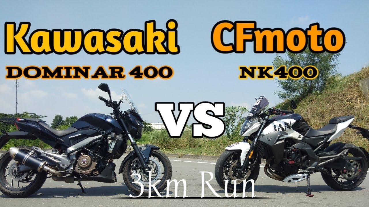 Nk400 vs dominar/dragrace 3km run