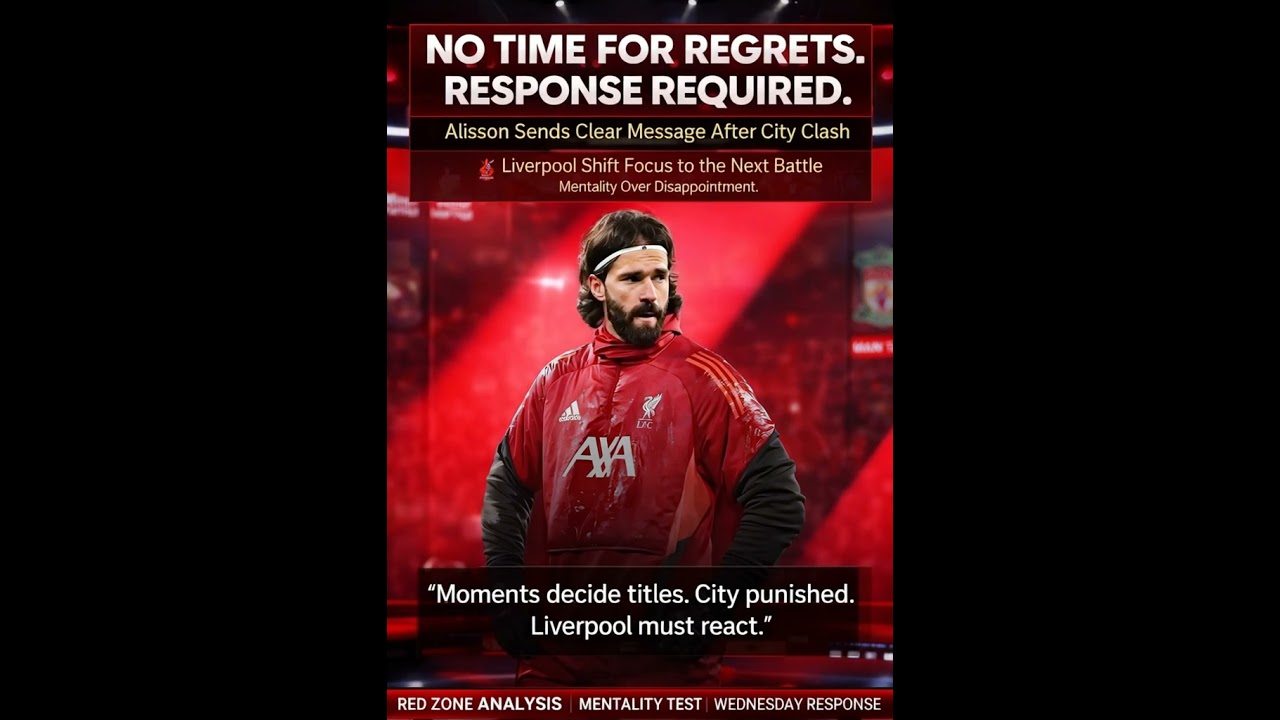 NO MORE EXCUSES! Alisson DEMANDS Reaction After City Punishment! 😳🔴