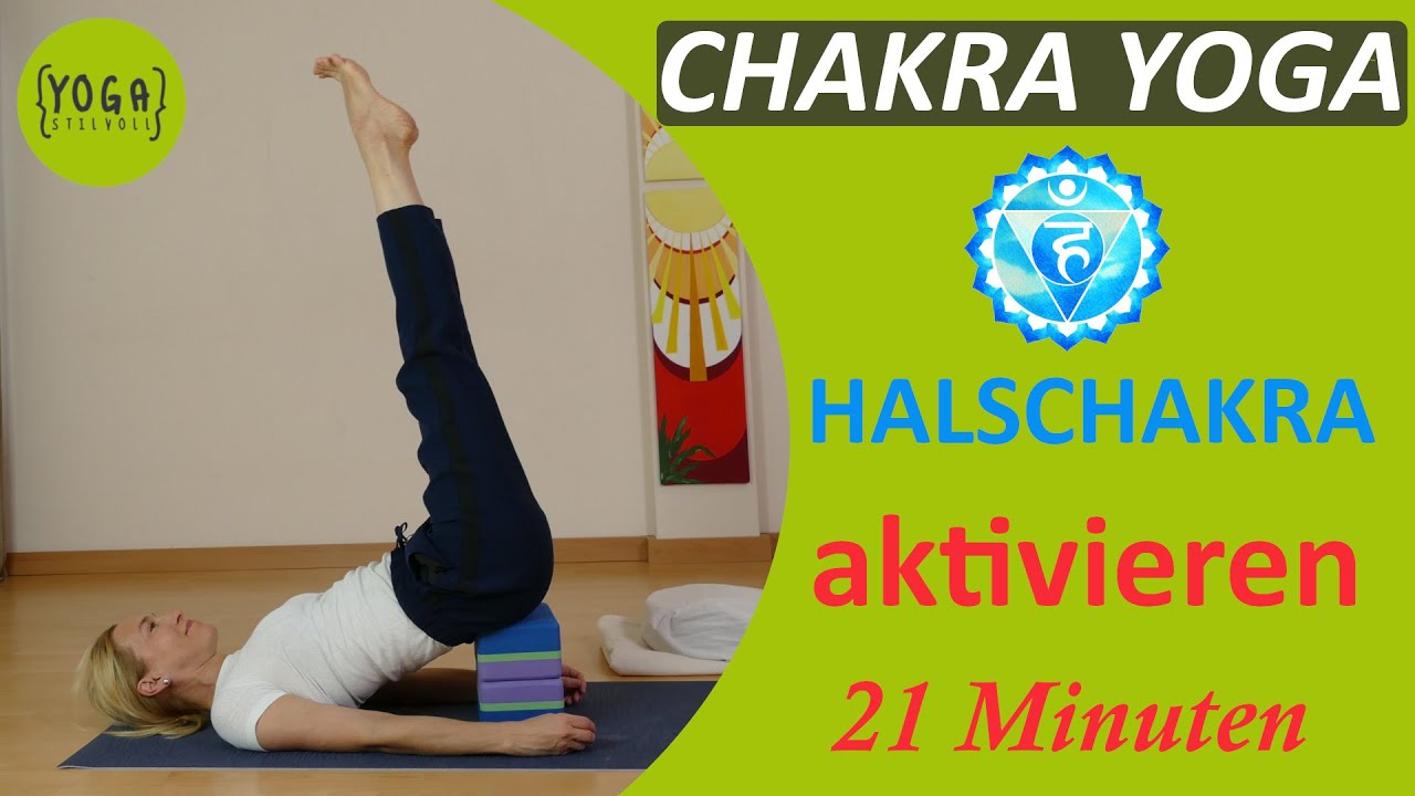 Chakra Yoga für das  Hals-Chakra | Yoga Flow für zu Hause | 21 Minuten