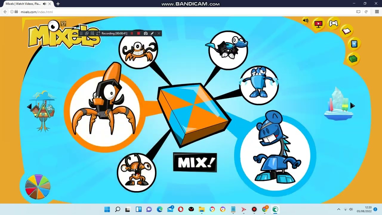 Messing around with the Mixels Website Episode 8: Mixing (Flexers) - All Series 2 Mixels