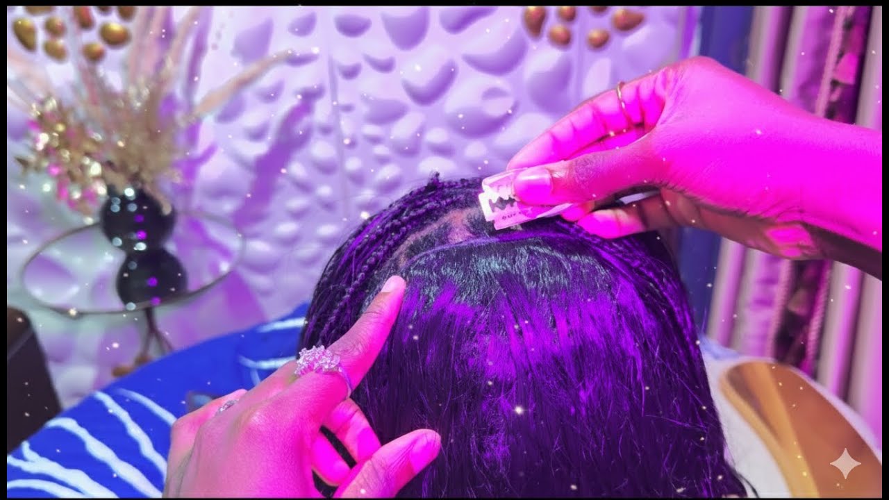 Hair & Weave Cutting,Relaxing ASMR  to Fall Asleep 😴 PART 1