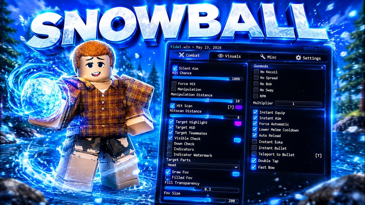 I GOT THE FASTEST SNOWBALL WITH THE BEST FALLEN SURVIVAL SCRIPT *UNDETECTED*