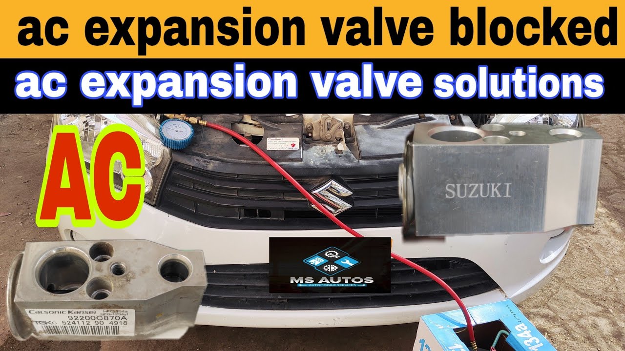 Suzuki Cultus New 2018 AC Expansion Valve Problems|MS AUTOS