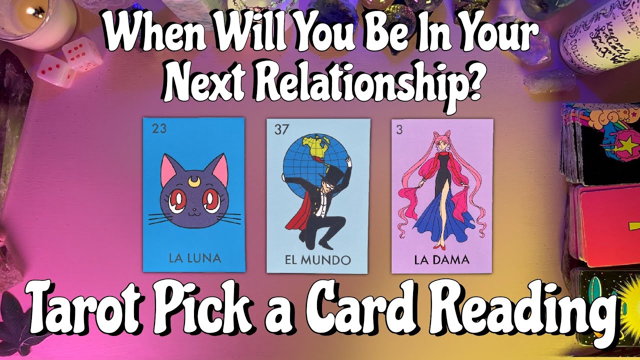 💘When Will You Be in Your Next Relationship?💘 Tarot Pick a Card Love Reading