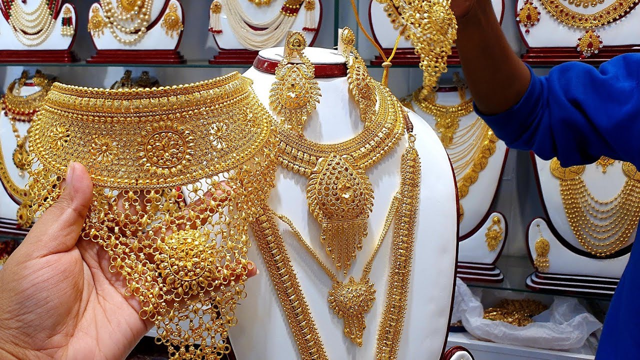 সলিড গোল্ড প্লেটের জরোয়া সেট কালেকশন |jarwa set collection