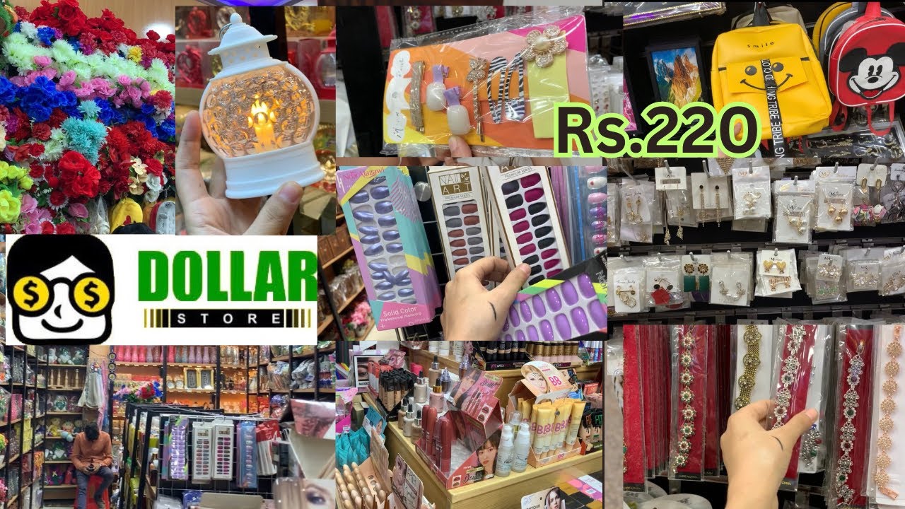 1 Dollar Shop lahore-makeup,household items & crockery Shopping-Local Bazar Pakistan
