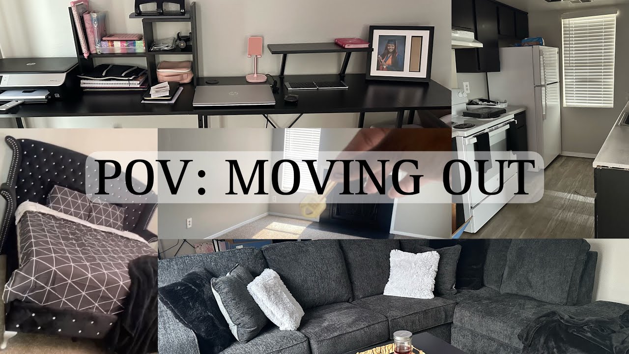 I MOVED OUT: My First Apartment at 21! shop w/ me & decorate w/ me.
