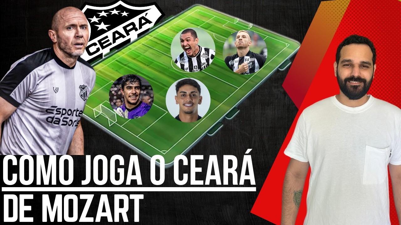 CEARÁ: COMO JOGA O TIME DE MOZART... (CONTRATAÇÕES 2026; NO ATAQUE, S/ A BOLA e SAÍDA)