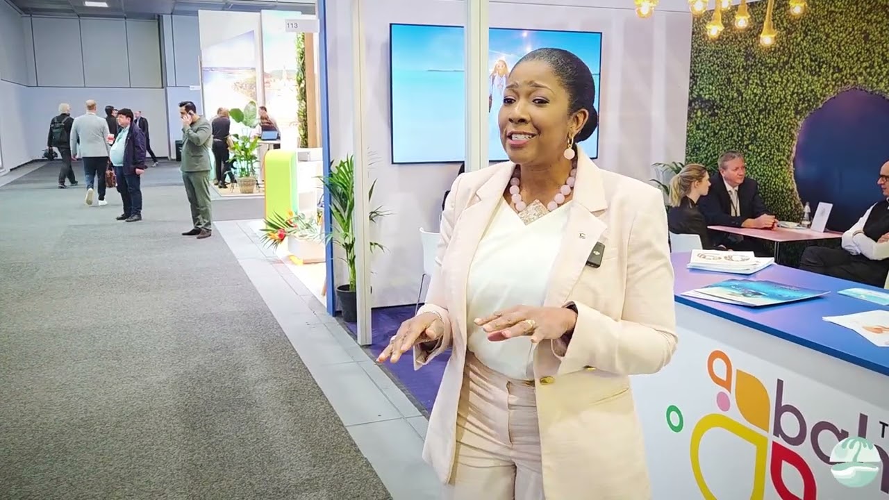 Latia Duncombe,  Director General of Tourism, The Bahamas, at ITB Berlin