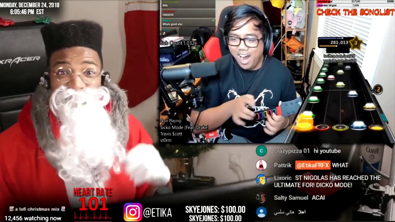 ETIKA REACTS TO TRAVIS SCOTT - DICKO MODE (SICKO MODE PARODY) & ACAI