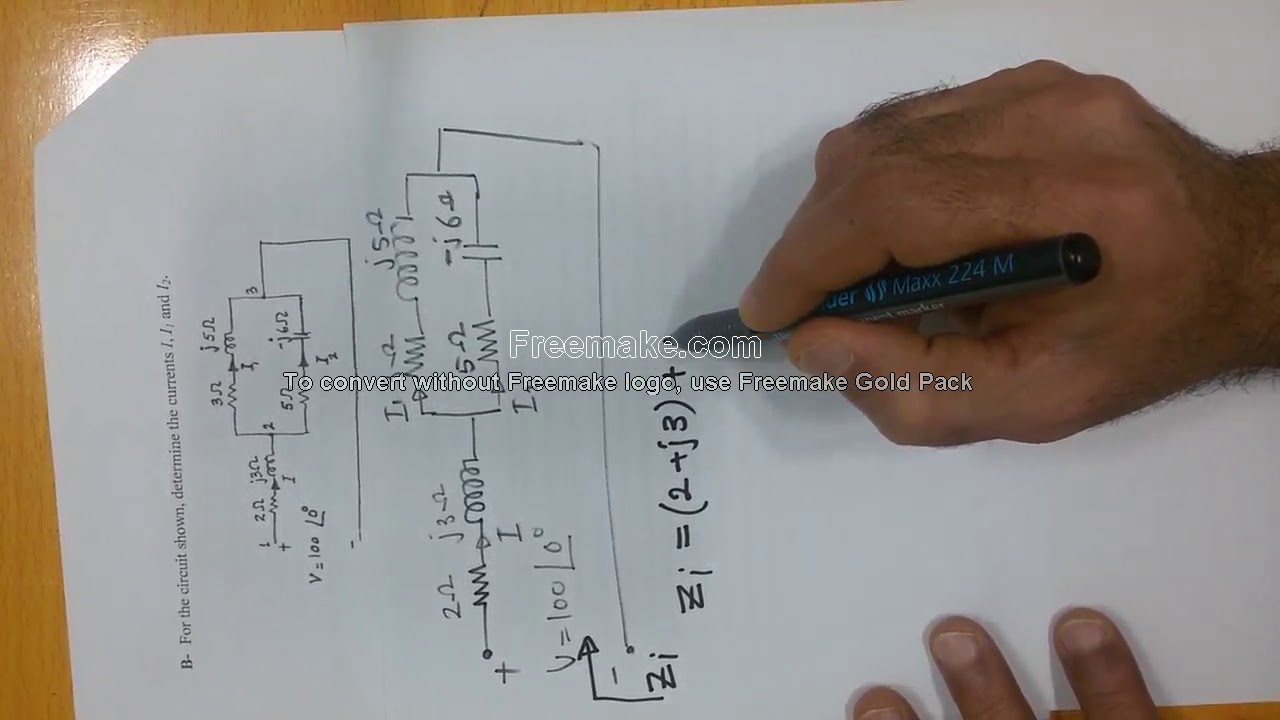 Electrical technology final exam:Part 2ألحل ألنموذجي لأسئلة أمتحان مادة تكنلوجيا الكهراء:الجزء 2
