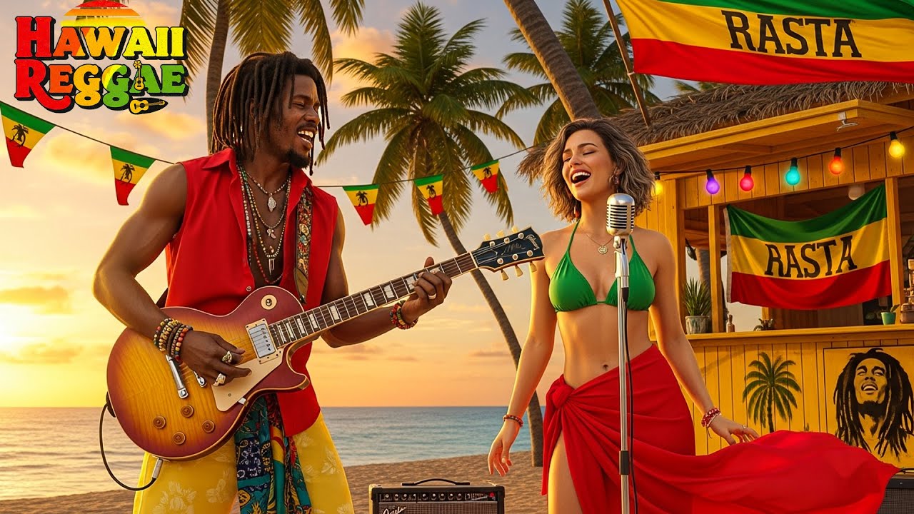 🏝️ Tropical Reggae Mix 2025 | Островные Chill Vibes & Хорошая Энергия