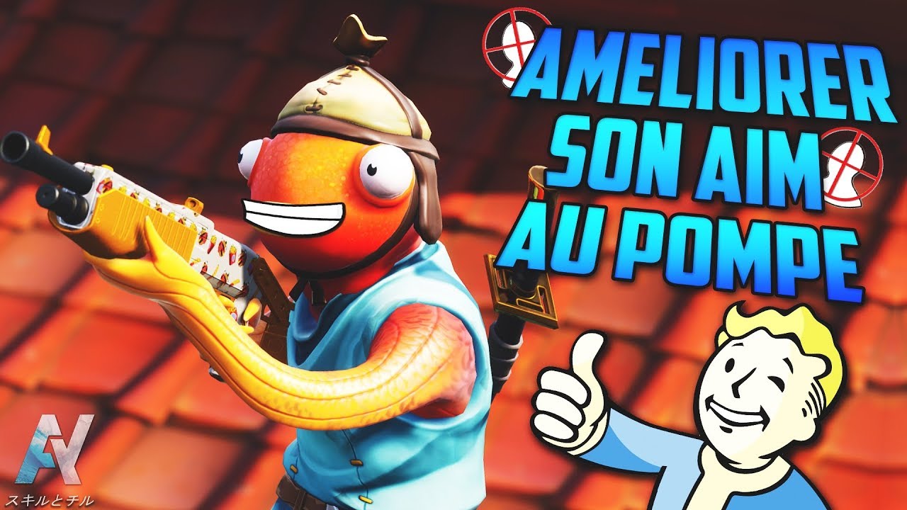 COMMENT S’AMÉLIORER AU POMPE (aim map) ? Fortnite