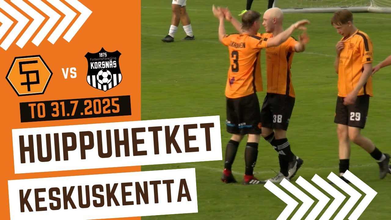 FC Sääripotku - Korsnäs FF to 31.7.2025 | Huippuhetket